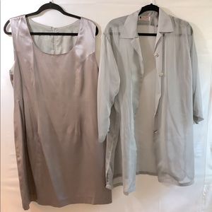 Women’s 2 piece knee length dress